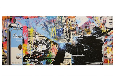 Lot 604 - Mr Brainwash (French, b.1966) 'Felix Campbell...