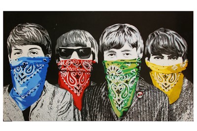 Lot 562 - Mr Brainwash (French, b.1966)  'Beatles...
