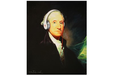 Lot 474 - Mr Brainwash (French, b.1966) 'Washington with...