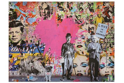 Lot 550 - Mr Brainwash (French, b.1966)  'Juxtapose...