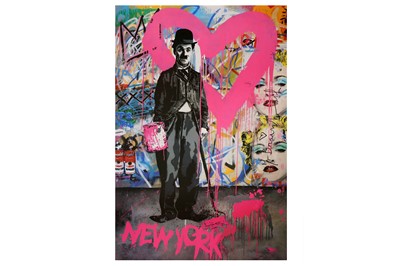 Lot 549 - Mr Brainwash (French, b.1966) 'NY Charlie...