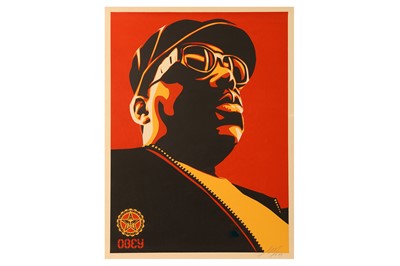 Lot 439 - Shepard Fairey (American, b.1970) 'Biggie Red'...