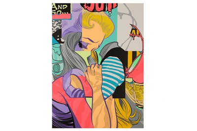 Lot 431 - Pose (American, b.1980) 'Spiral' 2015 17...