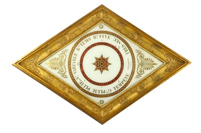 Lot 75 - An early 19th Century Verre Eglomise French...