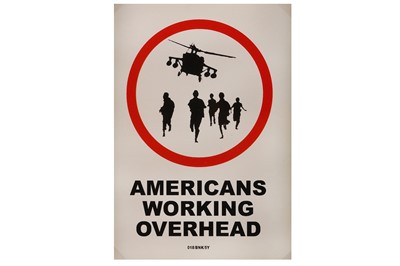 Lot 553 - Banksy (British, b.1970)  'Americans Working...