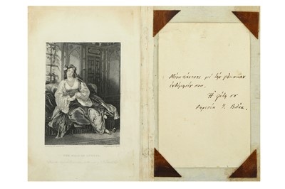 Lot 59 - AN INK AUTOGRAPH OF TERESA MAKRI  Ink...