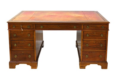 Lot 154 - A late 19th to early 20th Century mahogany...