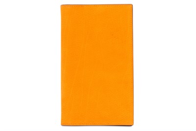 Lot 20 - Hermes Orange Suede Agenda Cover Vision II