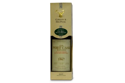 Lot 908 - Gordon & Macphail - Speyside single malt aged in Port cask, 1967