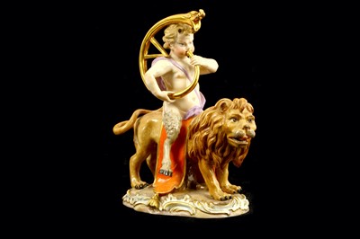 Lot 84 - A Meissen porcelain figure modelled as a...