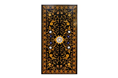 Lot 334 - A late 20th Century rectangular pietra dura...