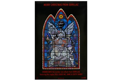 Lot 782 - Jamie Hewlett (b. 1968) 'Gorillaz - Stained...