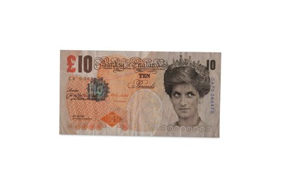 Lot 711 - Banksy (British, b.1974) 'Di-Faced Tenner'...
