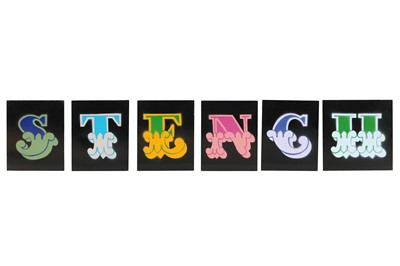 Lot 720 - Ben Eine (British, b.1970) 'Stench' 2006 6...