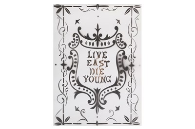 Lot 674 - PURE EVIL (British, b.1968) 'Live East Die...