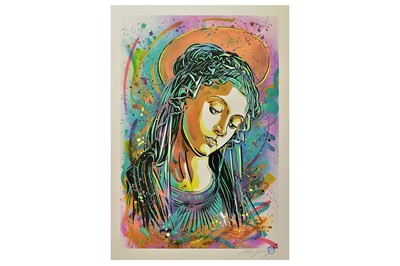 Lot 458 - C215 (French, b.1973) 'Madonna' 4 colour...