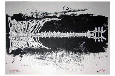 Lot 777 - David Walker (British) 'Rockin Bones' 2008...