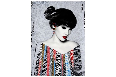 Lot 462 - Hush (British) 'Poise' 2018 18 Layer Screen...