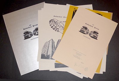 Lot 787 - Jamie Reid  (British, b.1947) 'Suburban Press:...