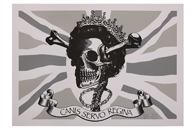 Lot 691 - D*Face (British, b.1978) 'Canis Servo Regina...