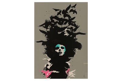 Lot 639 - Eelus (British, b.1979) 'Raven Haired' 2008...