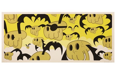 Lot 561 - Pete Fowler (British, b.1969) 'Bat Skulls'...