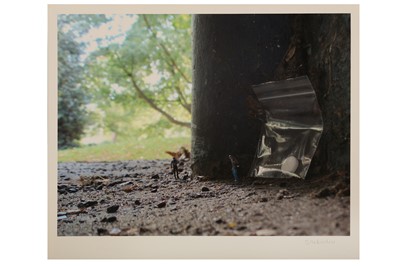 Lot 739 - Slinkachu (British, b1979) 'Dealer (2)'...