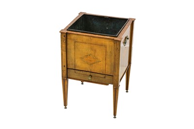 Lot 382 - A 19th century Dutch satin birch Transitional...