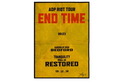 Lot 245 - James Cauty (British, b.1956), 'End Time Testimony: 00:23'