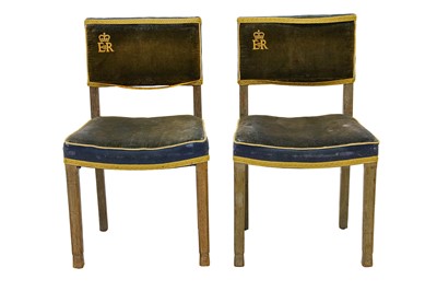 Lot 417 - A pair of original 1953 Queen Elizabeth II...