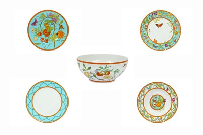 Lot 489 - Hermes 'Siesta Island' Porcelain Dinner Service