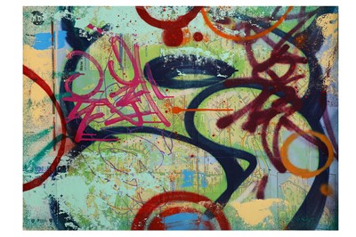 Lot 481 - Cope2 (American, b.1968) 'NYC King' 2013...