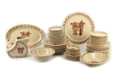 Lot 183 - A large collection of Wallace China 'Boots and...