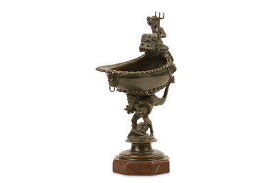 Lot 126 - A THIRD QUARTER 19TH CENTURY FRENCH BRONZE...