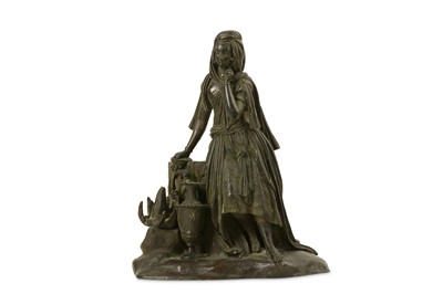 Lot 153 - A MID 19TH CENTURY FRENCH BRONZE OF VIRGINIE ...