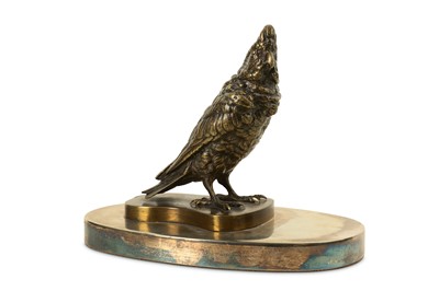 Lot 280 - A LATE 19TH / EARLY 20TH CENTURY BRONZE MODEL...
