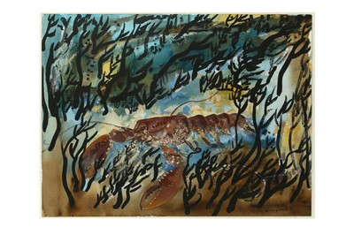 Lot 228 - LINDY GUINNESS (BRITISH B.1941) Lobster...