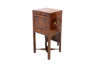 Lot 429 - A George III mahogany gentleman's rectangular...