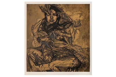 Lot 483 - Swoon (American, b.1977) 'Monica' 2010...