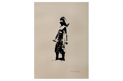 Lot 633 - Schoony (British, b.1974) 'Boy Soldier' 2019...