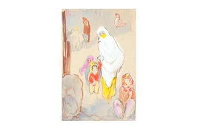 Lot 257 - BRUNO BERAN (1914-1979) Tangiers signed B....