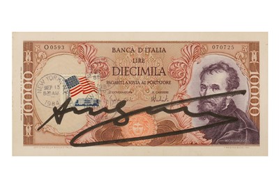 Lot 853 - Andy Warhol (American, b.1928) 'Signed...