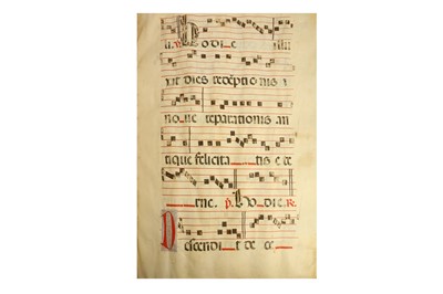 Lot 65 - Spanish Antiphonal.