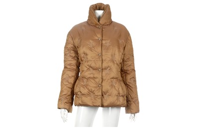Lot 25 - Thierry Mugler Bronze Puffer Jacket