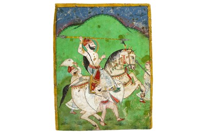 Lot 278 - AN EQUESTRIAN PORTRAIT