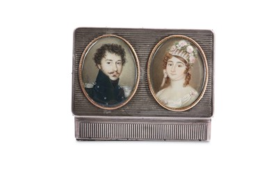Lot 47 - RUSSIAN SCHOOL (Circa 1815) A silver-gilt...