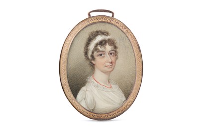 Lot 94 - WILLIAM THICKE (BRITISH 1787-1814) Portrait...