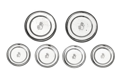 Lot 265 - An early to mid-20th century Italian 800 standard silver dinner service, Alessandria 1935-44 by A. Cesa S. C.