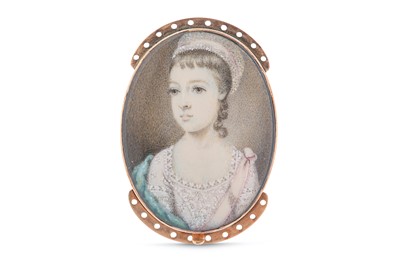 Lot 21 - ENGLISH SCHOOL (CIRCA 1760) A pair of portrait...