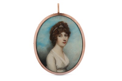 Lot 82 - ANDREW PLIMER (BRITISH 1763-1837) Portrait...
